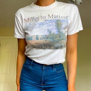 Monet graphic tshirt